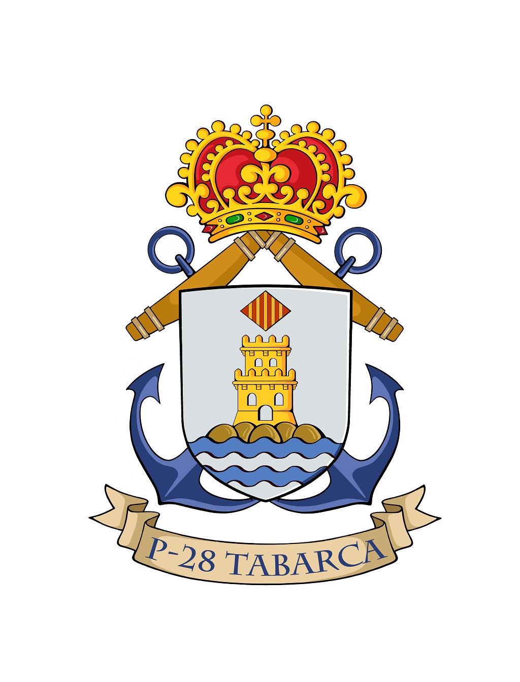 Coat of Arms "TABARCA" (P-28)